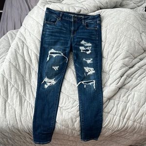 American Eagle Distressed Skinny Jeans